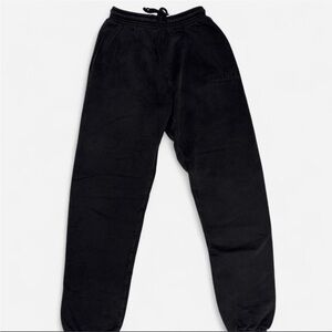 White Fox Boutique Black Track Pants